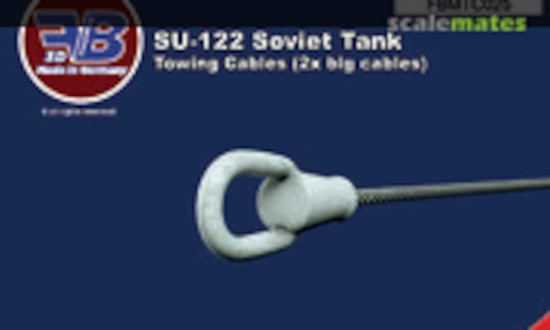 1:35 SU-122 Soviet Tank, Towing Cables (FB Modelling FBMTC025) FBMTC025