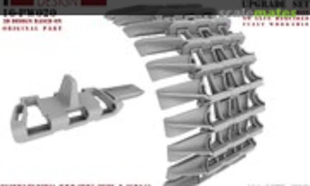 1:16 Panzer III/IV Winterkette 1 Tracks (Panzerwerk design 16-PW020) 16-PW020