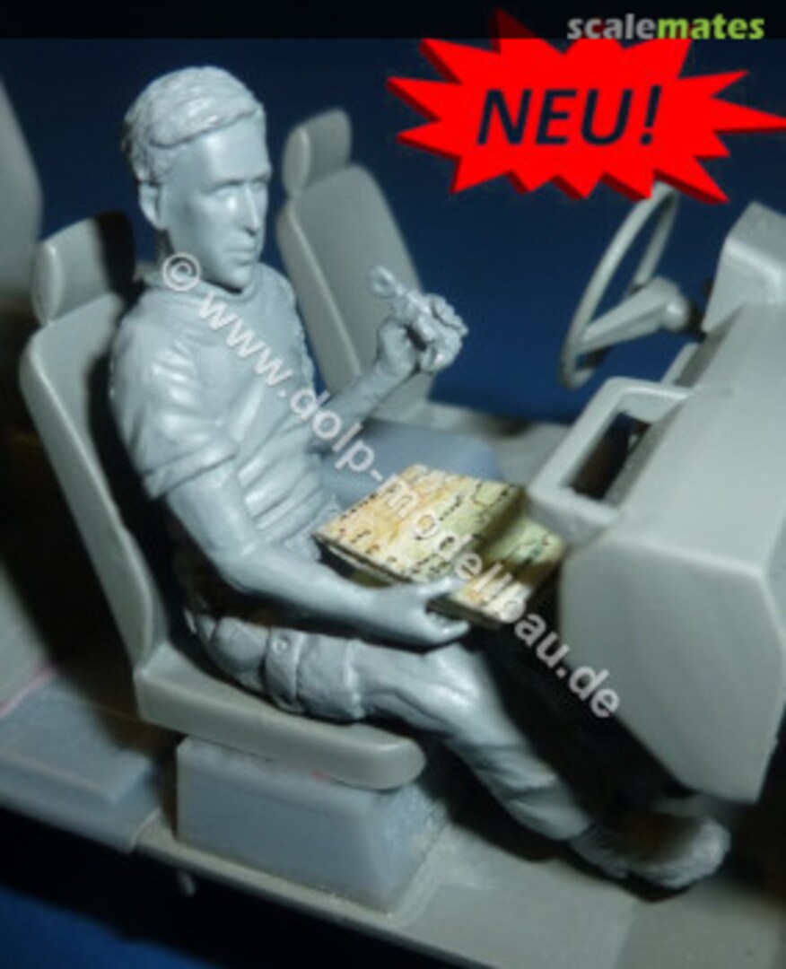 Boxart Wolf Beifahrer mit Kampfhose und T-Shirt BW232 DOLP-Modellbau Boxart Wolf Beifahrer mit Kampfhose und T-Shirt BW232 DOLP-Modellbau