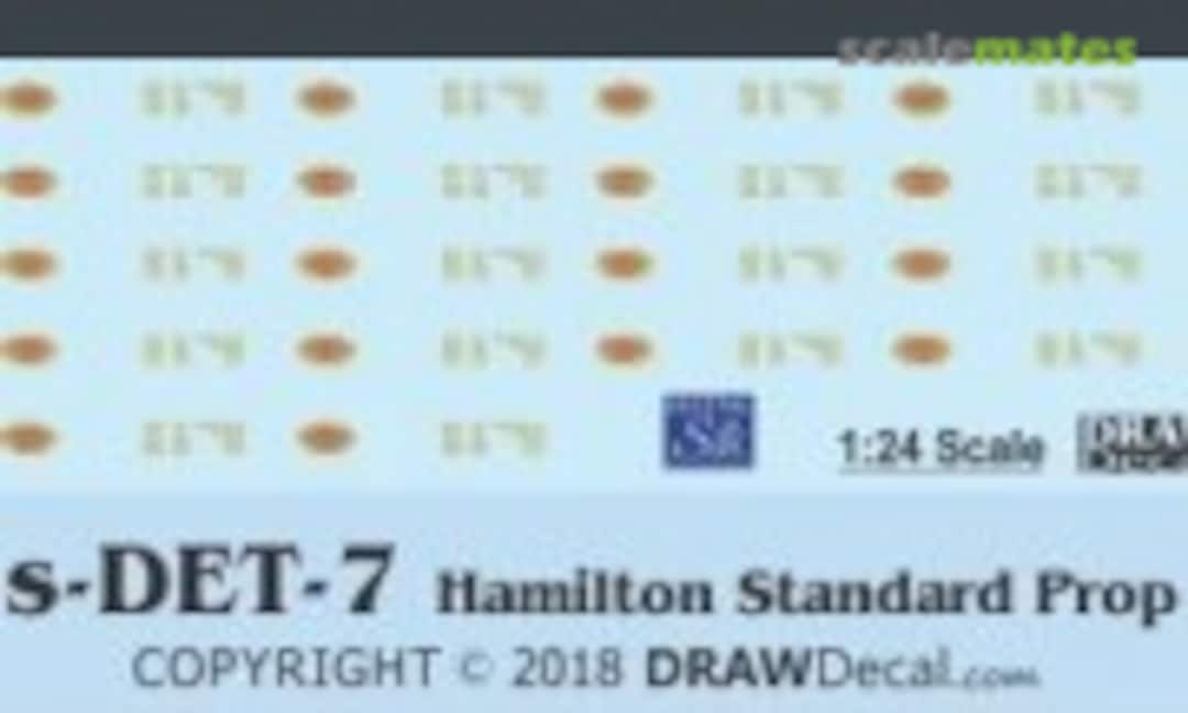 1:24 Hamilton Standard Prop Logos with Data Blocks (Draw Decal 24-DET-7) 24-DET-7