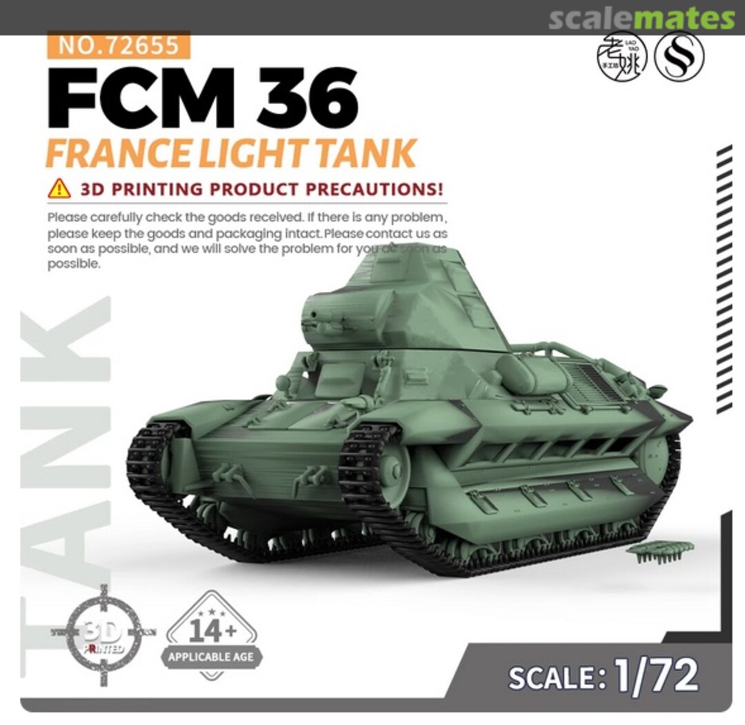 Boxart FCM 36 72655 SSMODEL Boxart FCM 36 72655 SSMODEL