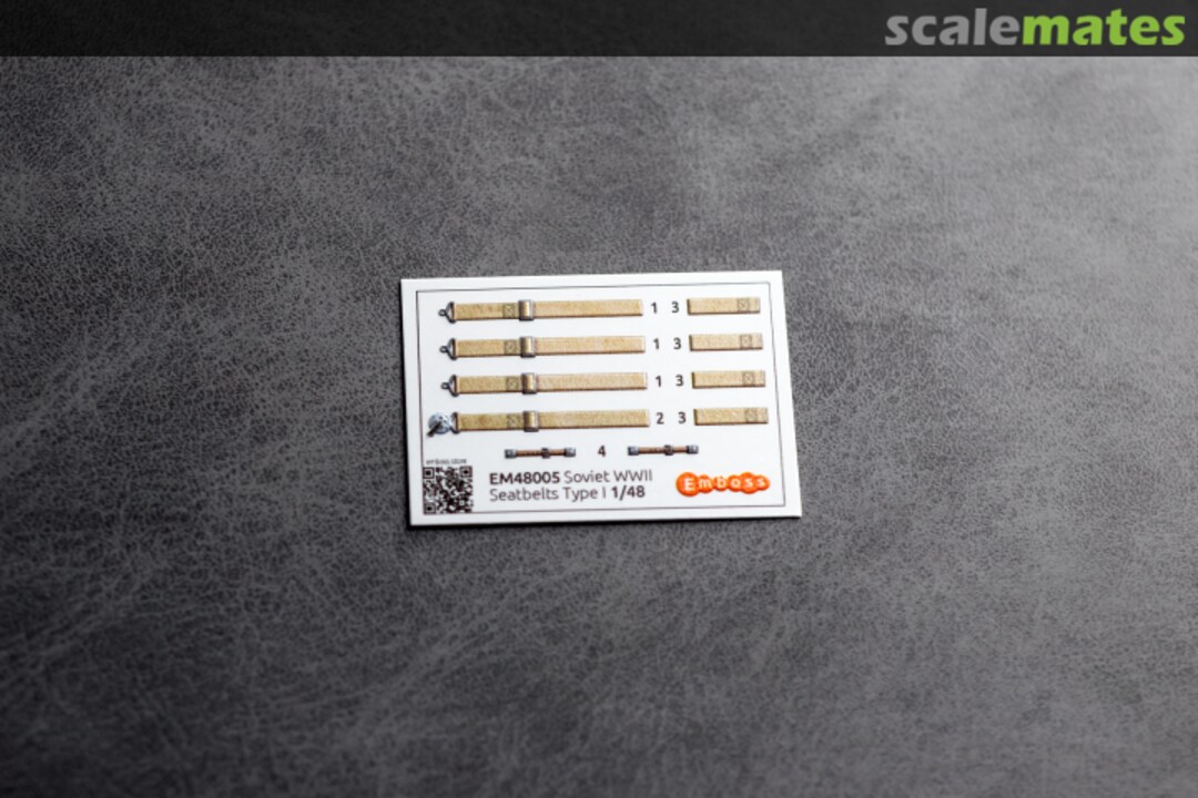 Contents Soviet WW2 Seat Belts Type 1 EM48005 Embase Contents Soviet WW2 Seat Belts Type 1 EM48005 Embase