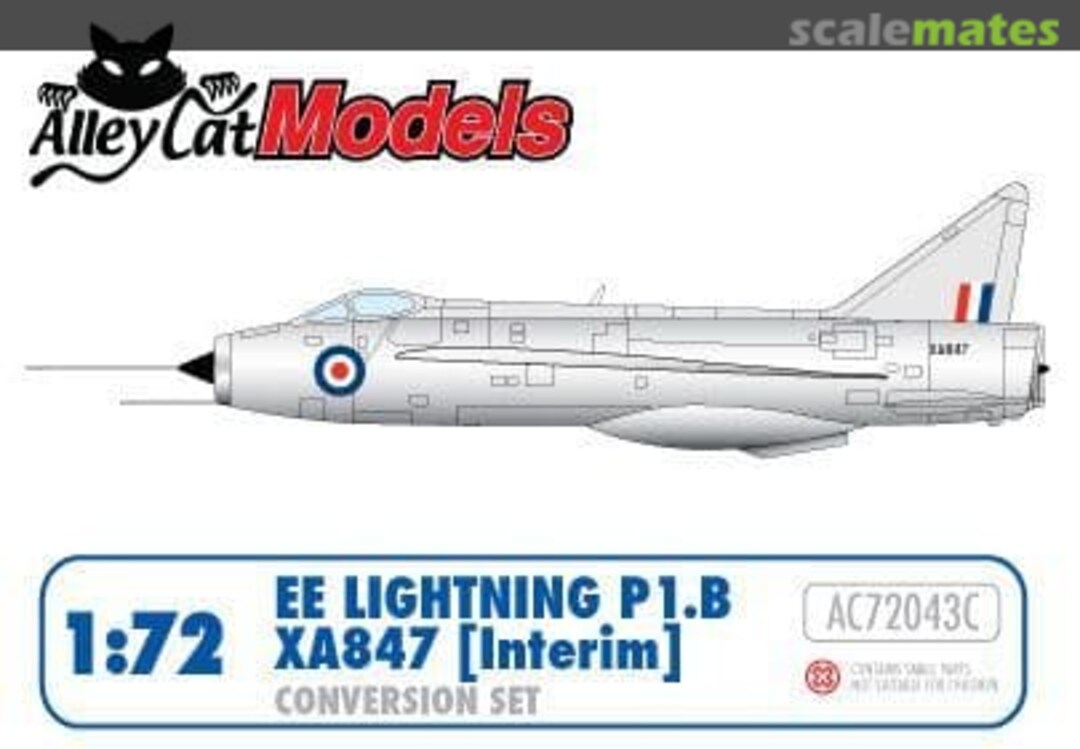 Boxart English Electric P.1B XA847 [Interim] AC72043C Alley Cat