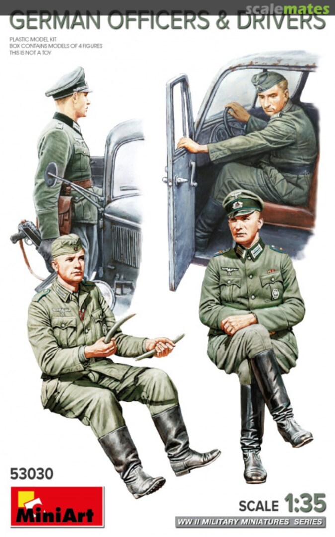 Boxart Officers & Drivers 53030 MiniArt Boxart Officers & Drivers 53030 MiniArt