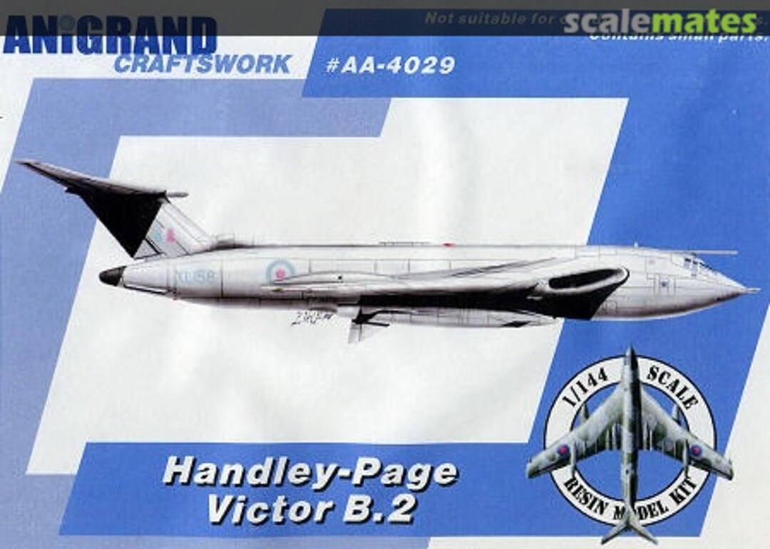 Boxart Handley-Page Victor B.2 AA-4029 Anigrand Craftswork Boxart Handley-Page Victor B.2 AA-4029 Anigrand Craftswork