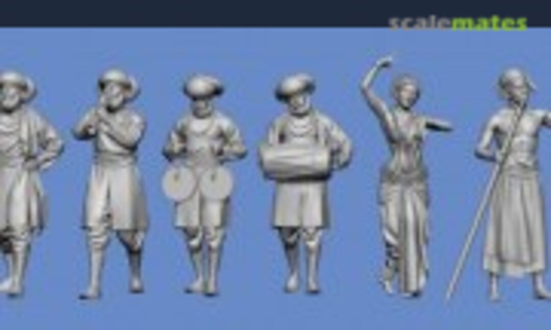 1:72 Indian Street Festival (Germania Figuren GF72-CIV-015) GF72-CIV-015