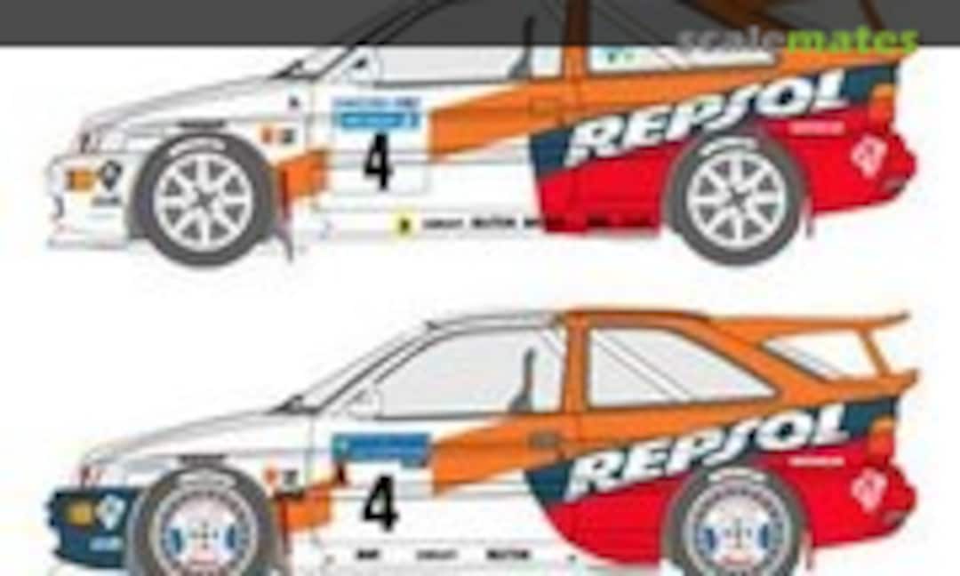 1:24 Repsol Escort 1996 Sweden/Indonesia Decal Set (Shunko Models SHK-D216) SHK-D216