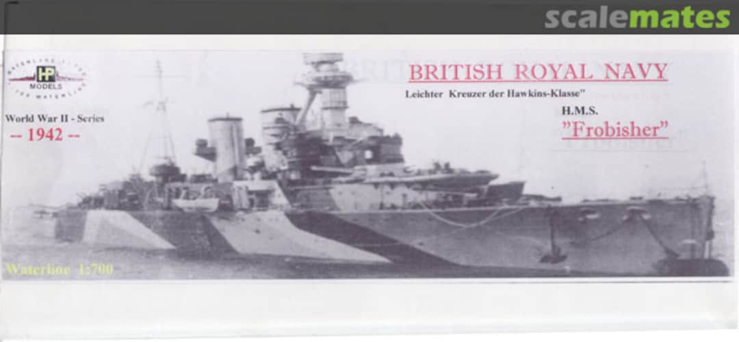 Boxart HMS Frobisher WW II-WL-GB-173 HP-Models Boxart HMS Frobisher WW II-WL-GB-173 HP-Models