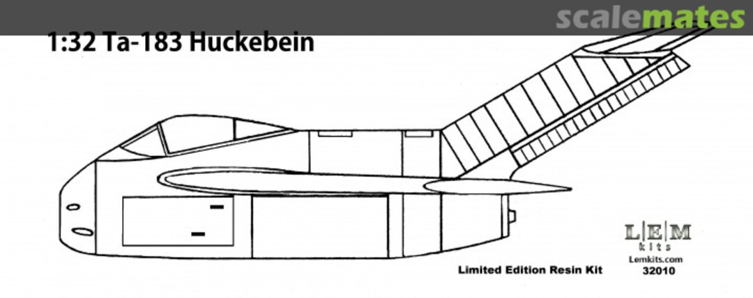 Boxart Ta-183 Huckebein 32010 LEM Kits Boxart Ta-183 Huckebein 32010 LEM Kits