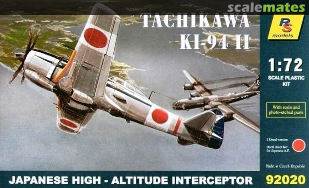Boxart Tachikawa Ki-94 II 92020 RS Models Boxart Tachikawa Ki-94 II 92020 RS Models