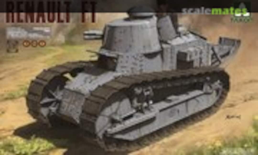 1:16 French Light Tank Renault FT-17 (Takom 1004) 1004