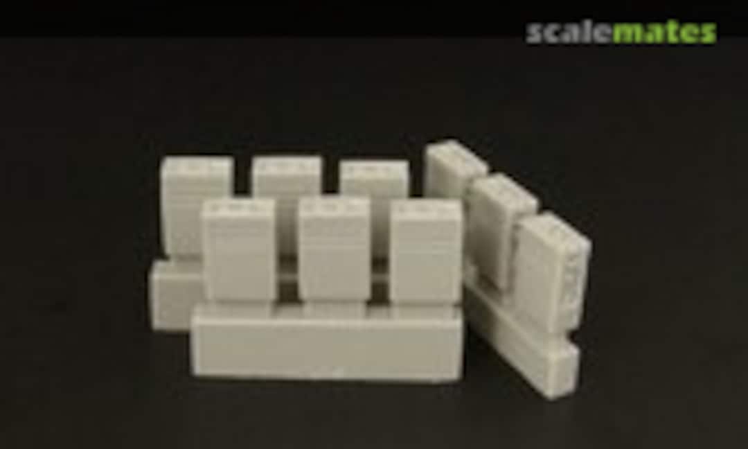 1:35 2cm FLAK ammo boxes (Hauler HLC35003)