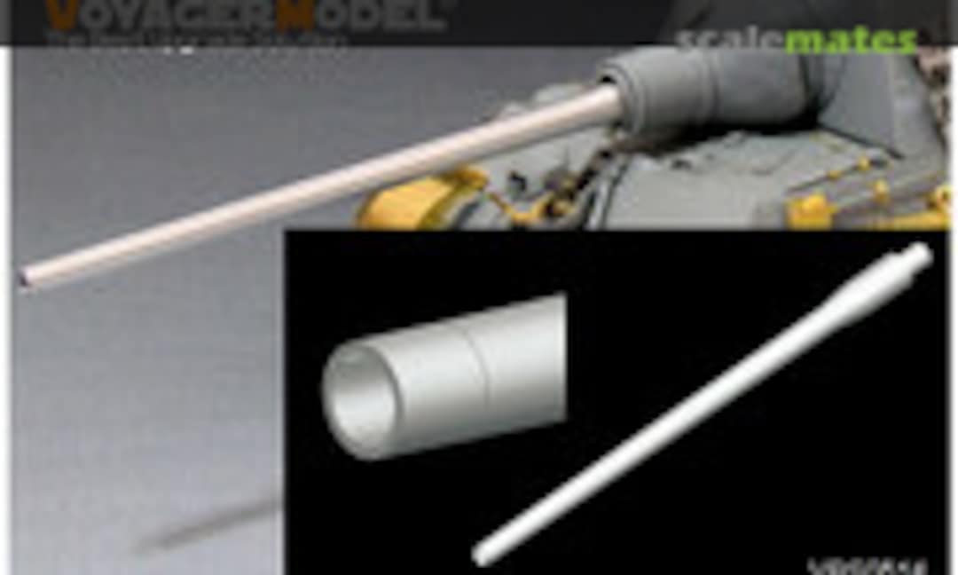 1:35 WWII German Jagdpanther II Tank Destroyer 128mm Gun Barrel (AMUSING HOBBY 35A011) (Voyager Model VBS0514) VBS0514