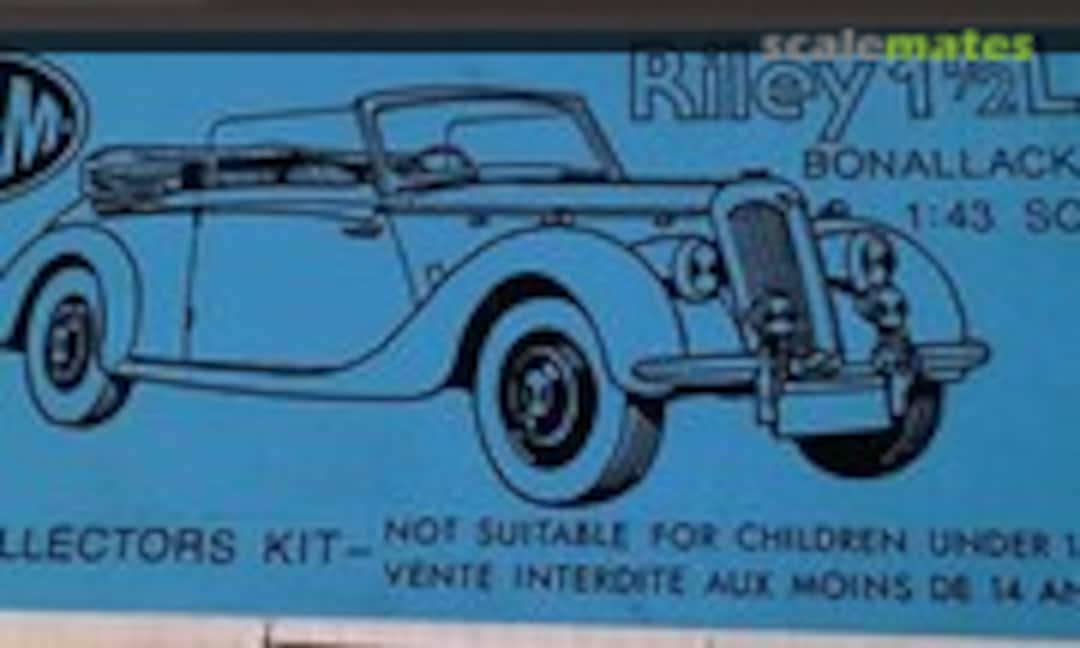 1:43 Riley 1 1/2 Litre (C.M.A. Mouldcast CM 001) CM 001
