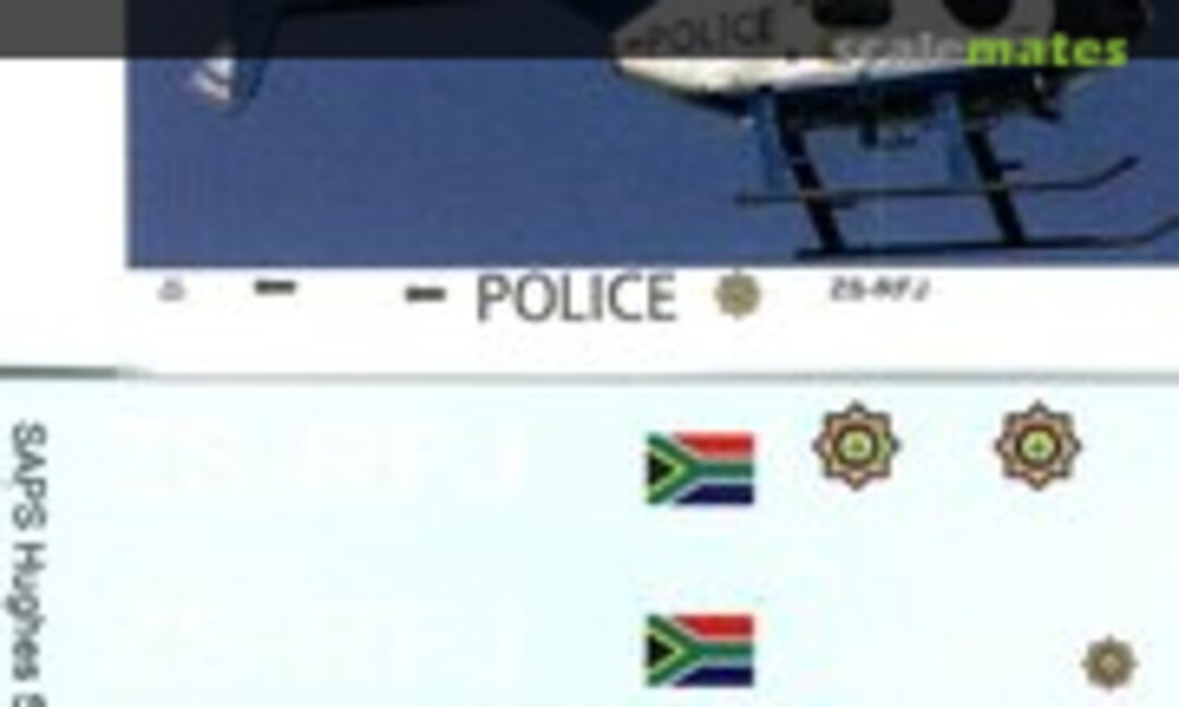 1:48 SAPS Hughes 500 (MAV Decals MAV-480500) MAV-480500