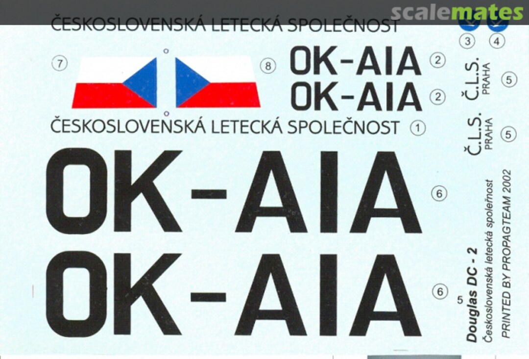 Boxart Douglas DC-2 72052 Propagteam Boxart Douglas DC-2 72052 Propagteam