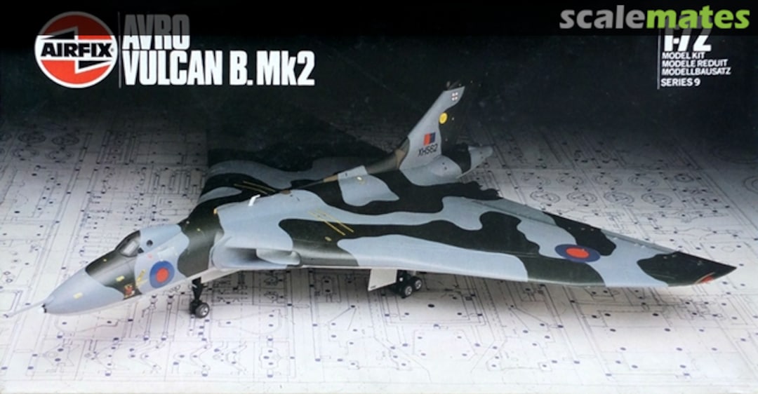 Boxart Avro Vulcan B. Mk2 9 09002 Airfix Boxart Avro Vulcan B. Mk2 9 09002 Airfix