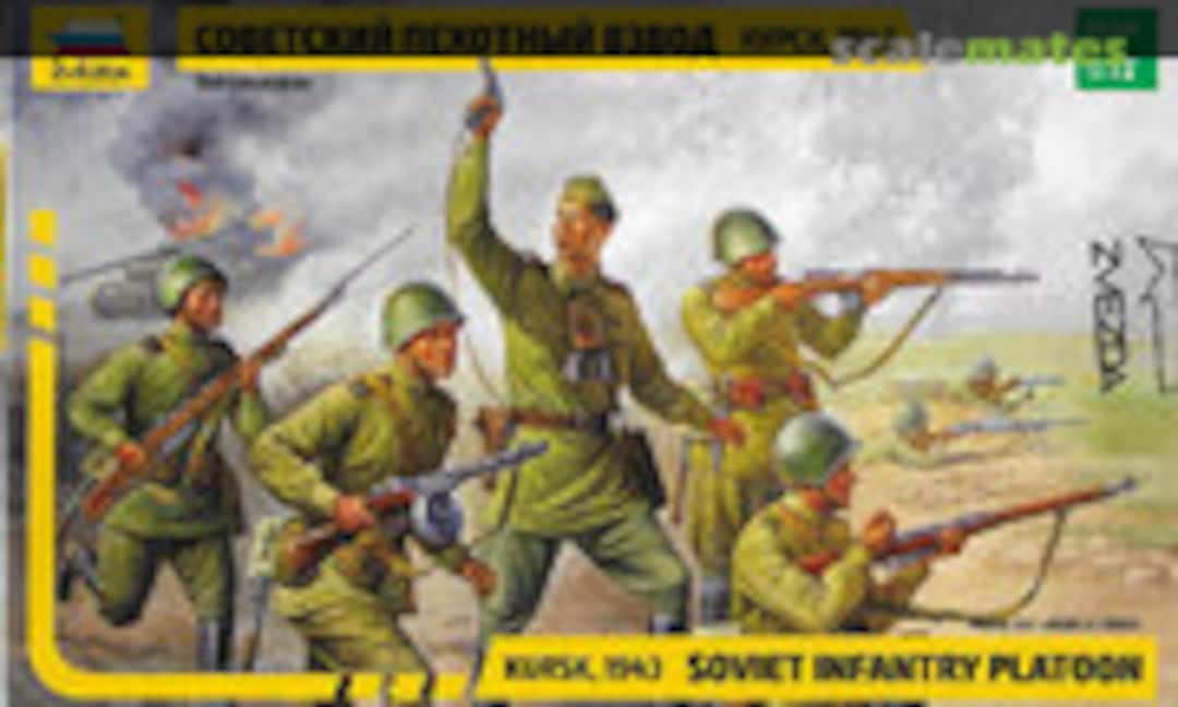 1:72 Soviet Infantry Platoon (Zvezda 8077) 8077
