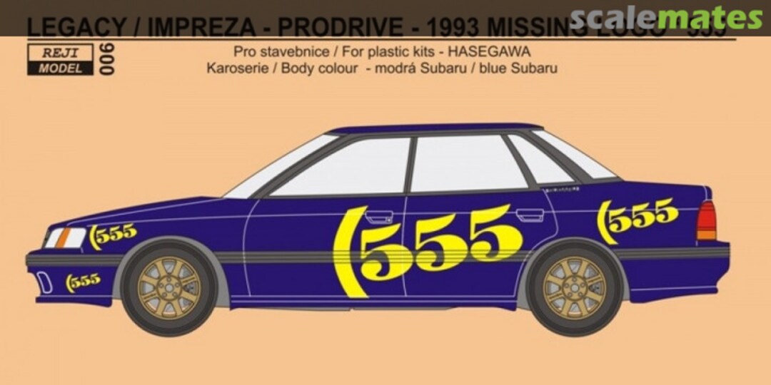Boxart Subaru Legacy / Impreza Group A sponsored by 555 006 REJI Model Boxart Subaru Legacy / Impreza Group A sponsored by 555 006 REJI Model