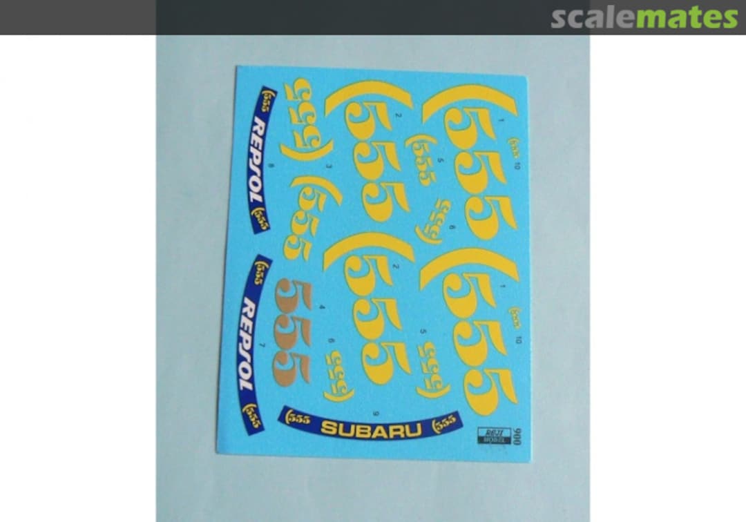 Contents Subaru Legacy / Impreza Group A sponsored by 555 006 REJI Model Contents Subaru Legacy / Impreza Group A sponsored by 555 006 REJI Model