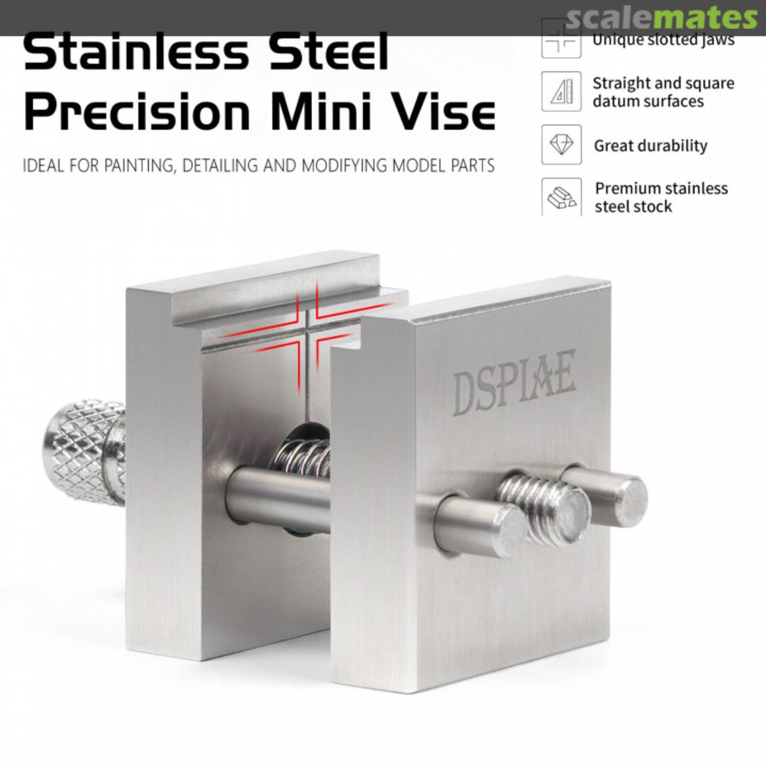 Boxart Stainless Steel Precision Mini Vise AT-MV DSPIAE Boxart Stainless Steel Precision Mini Vise AT-MV DSPIAE
