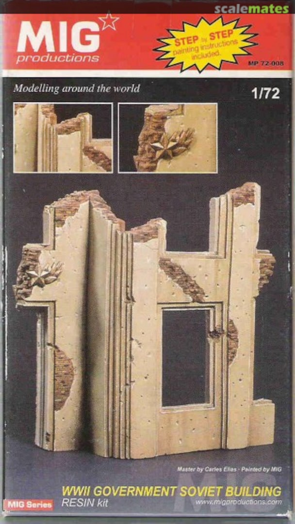 Boxart WWII Government Soviet Building MP 72-008 MIG Productions Boxart WWII Government Soviet Building MP 72-008 MIG Productions