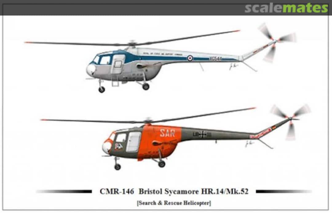 Boxart Bristol 171 Sycamore CMR72-146 CMR Boxart Bristol 171 Sycamore CMR72-146 CMR