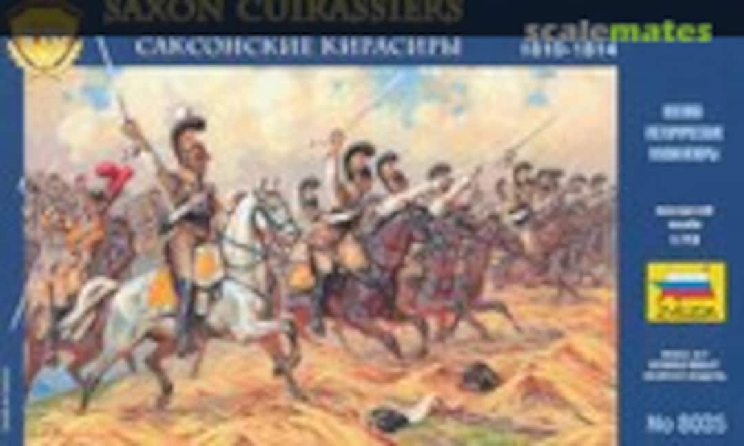 1:72 Saxon Cuirassiers (Zvezda 8035) 8035
