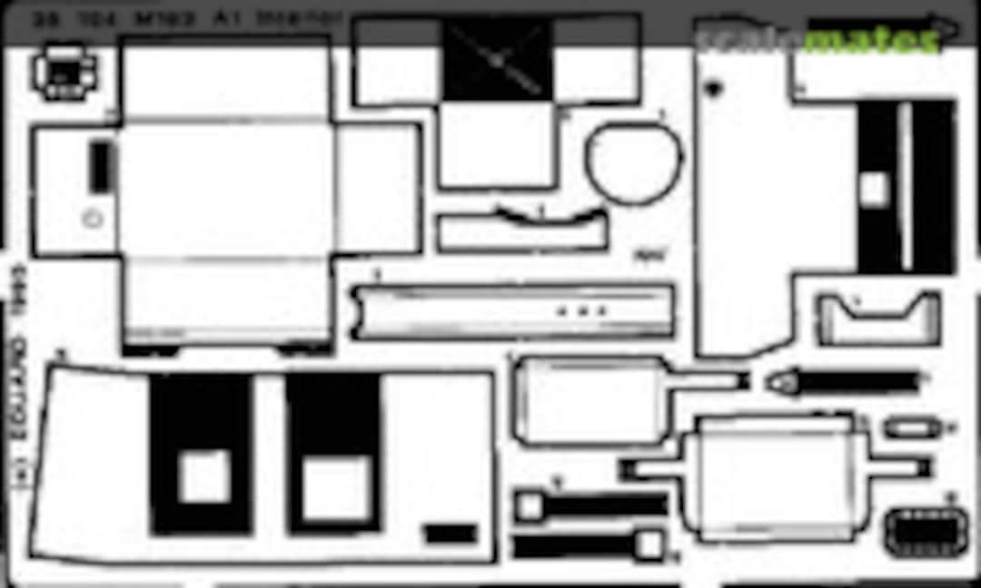 1:35 M163A1 Interior (Eduard 35104) 35104