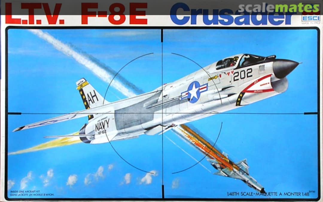 Boxart L.T.V. F-8E Crusader 4011 ESCI Boxart L.T.V. F-8E Crusader 4011 ESCI