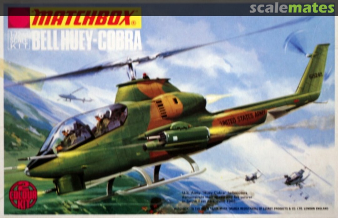 Boxart Bell Huey-Cobra PK-9 Matchbox Boxart Bell Huey-Cobra PK-9 Matchbox