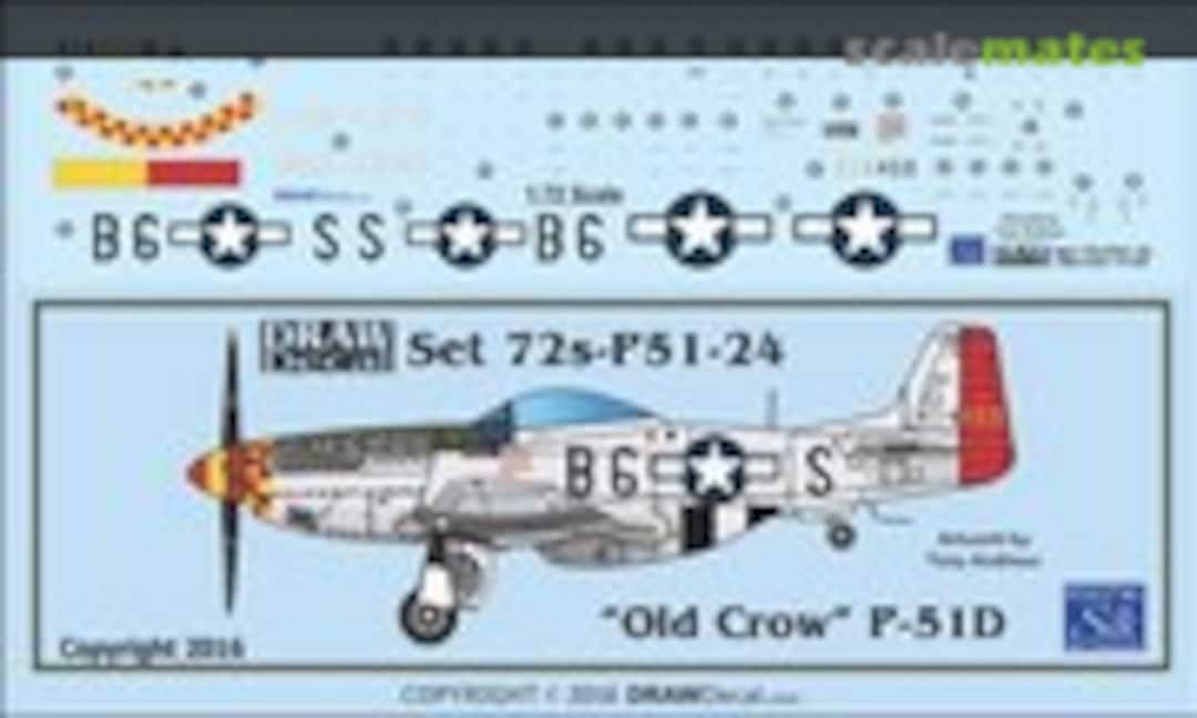 1:48 P-51D "Old Crow" (Draw Decal 48-P51-24)