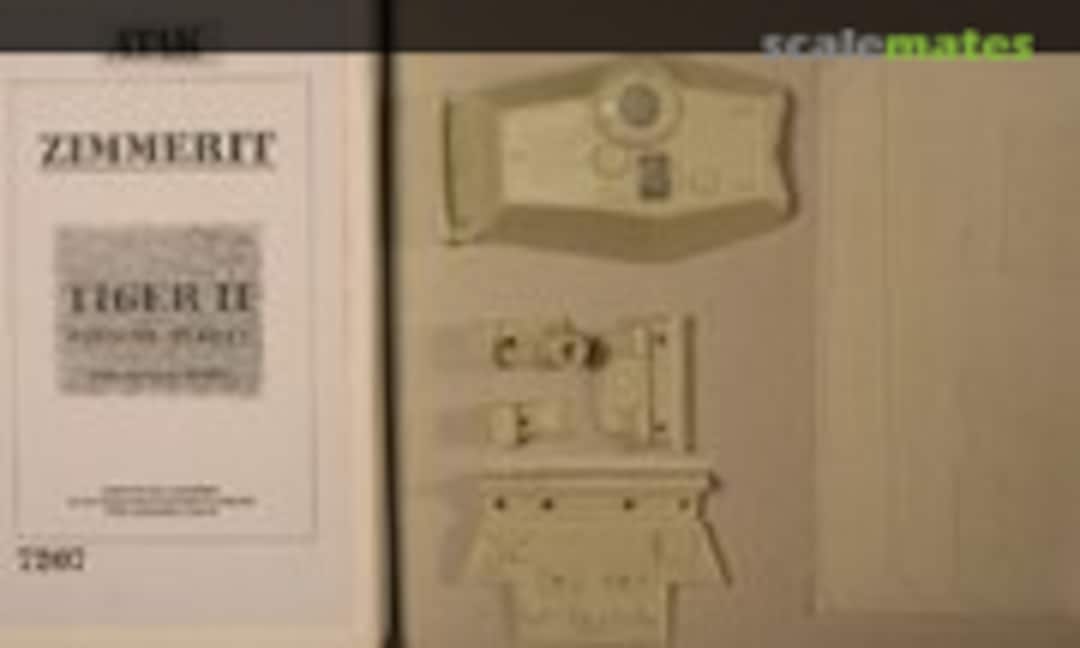 1:72 Tiger II Porsche turret (Atak Model 7207) 7207