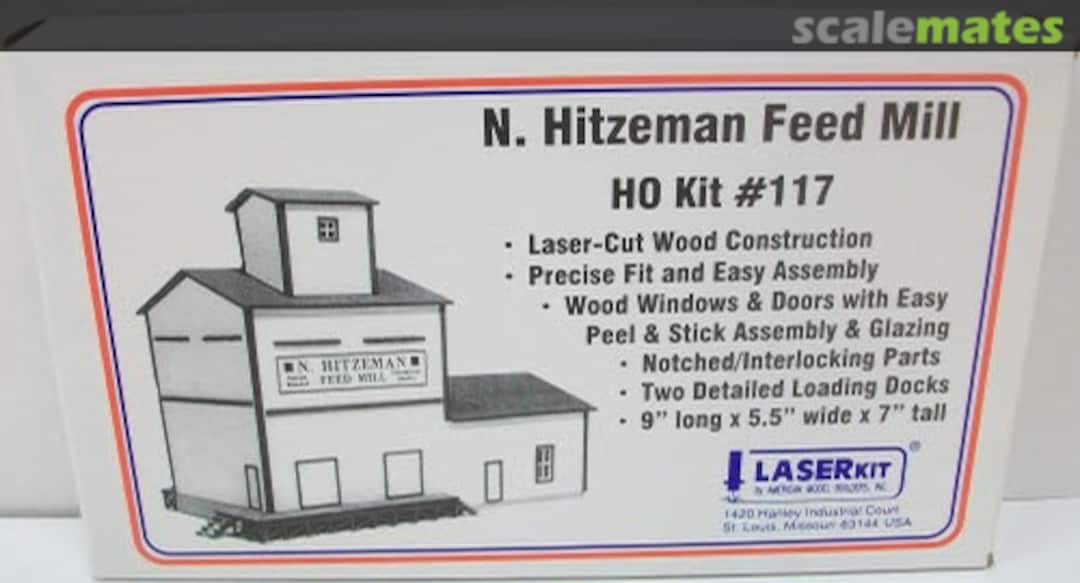 Boxart N. Hitzman Feed Mill AMO117 RS Laser Kits Boxart N. Hitzman Feed Mill AMO117 RS Laser Kits