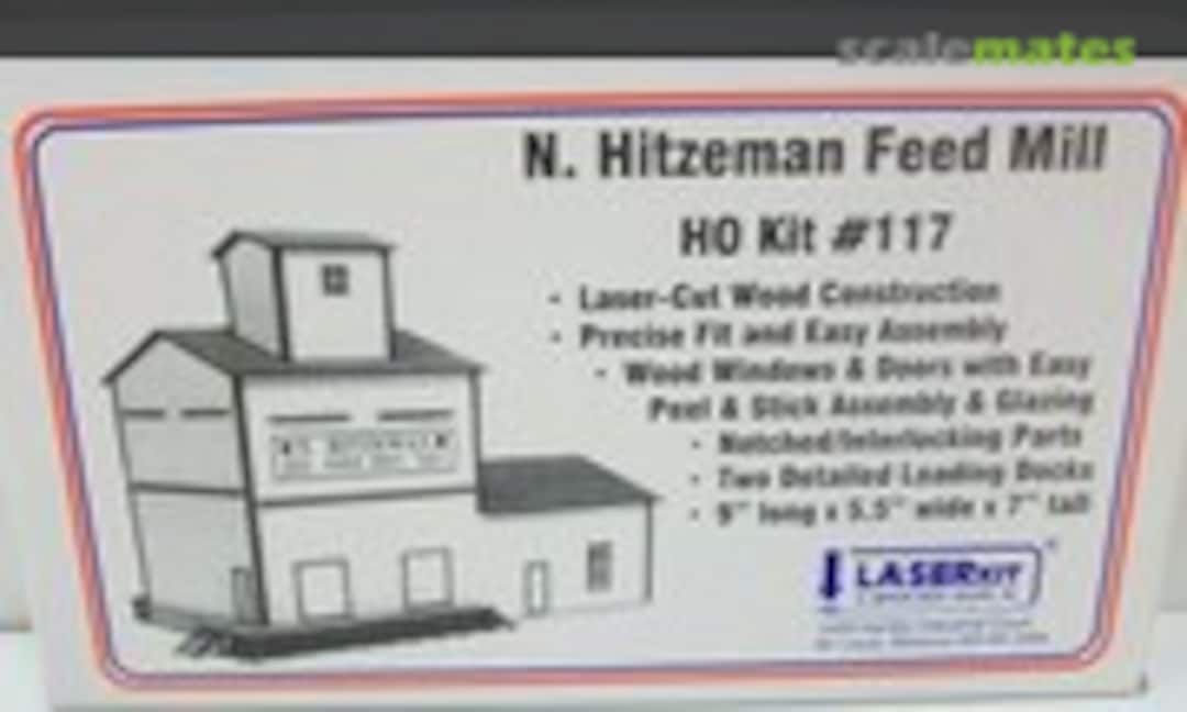 1:87 N. Hitzman Feed Mill (RS Laser Kits AMO117) AMO117