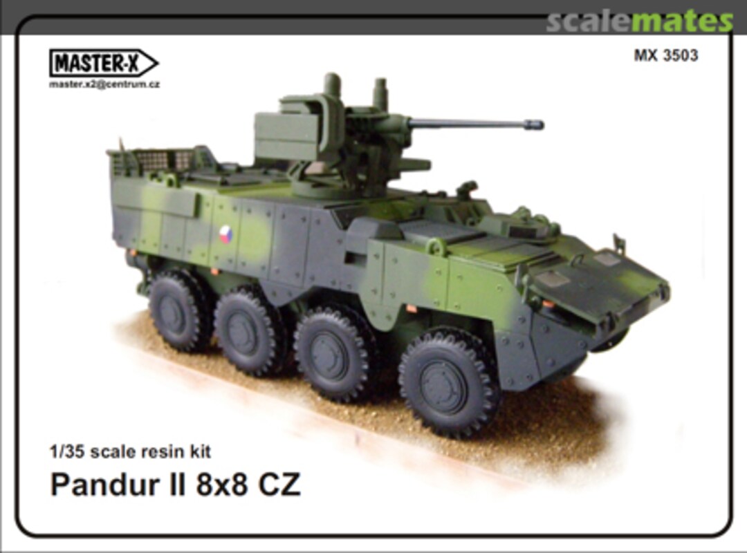 Boxart Pandur II 8x8 CZ MX 3503 Master-X Boxart Pandur II 8x8 CZ MX 3503 Master-X