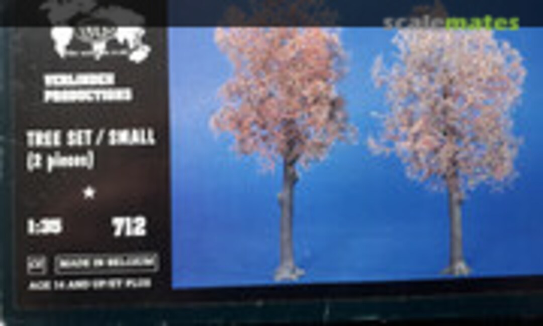1:35 Tree Set / Small (2 pcs.) (Verlinden Productions 712) 712