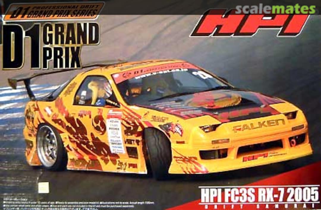 Boxart HPI FC3S RX-7 2005 037058 Aoshima Boxart HPI FC3S RX-7 2005 037058 Aoshima