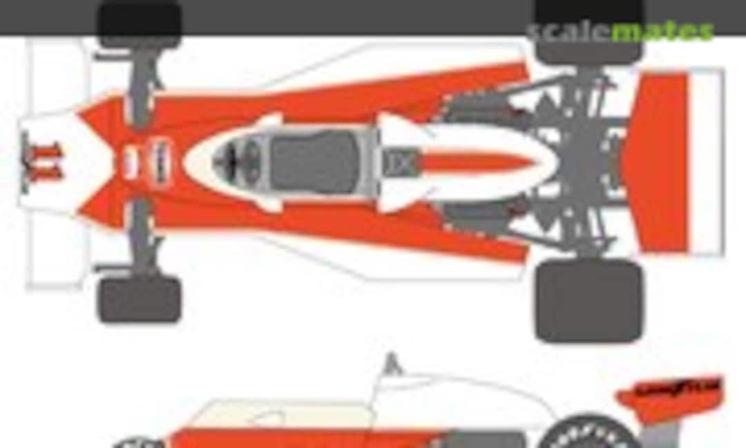 1:20 McLaren Ford M23 Marlboro #11, 12, 40 (Shunko Models SHK-D374) SHK-D374