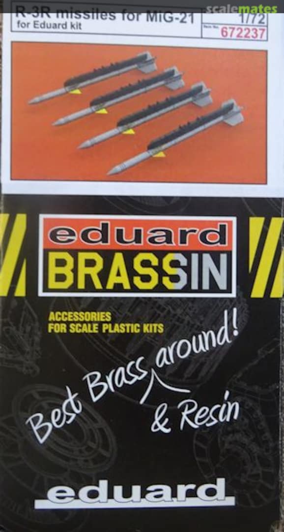 Boxart R-3R missiles for MiG-21 672237 Eduard Boxart R-3R missiles for MiG-21 672237 Eduard