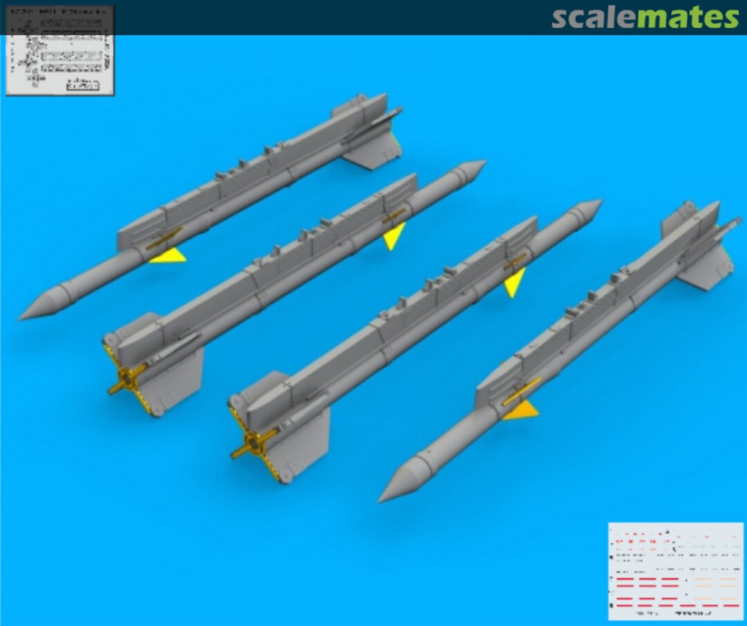 Contents R-3R missiles for MiG-21 672237 Eduard Contents R-3R missiles for MiG-21 672237 Eduard