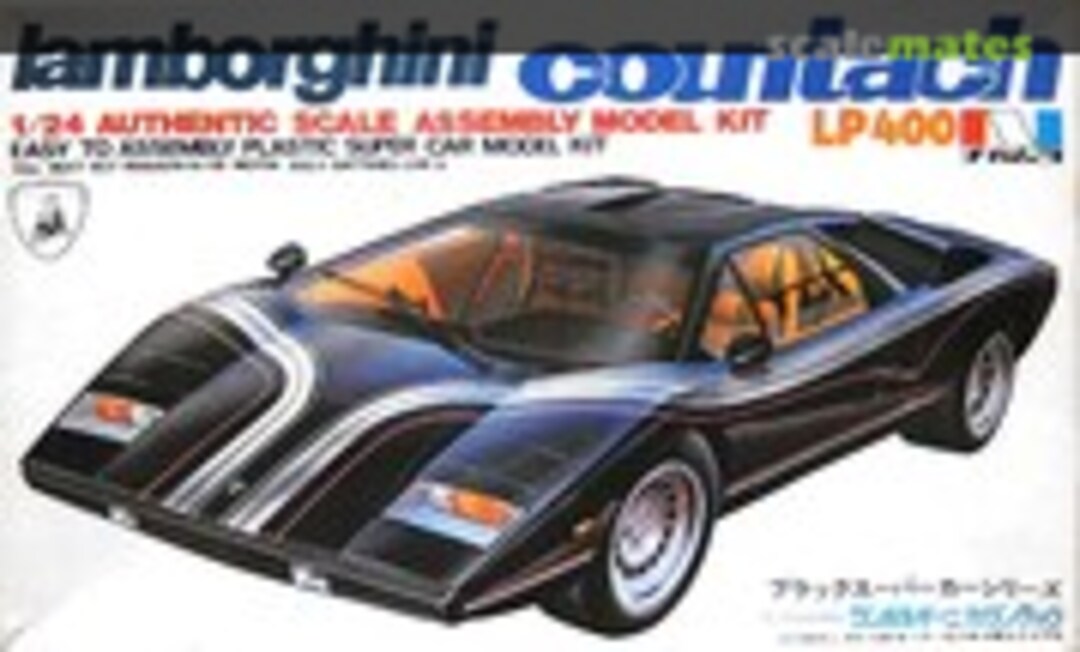 1:24 Lamborghini Countach LP400 (Nakamura KNS-5301-136-600)