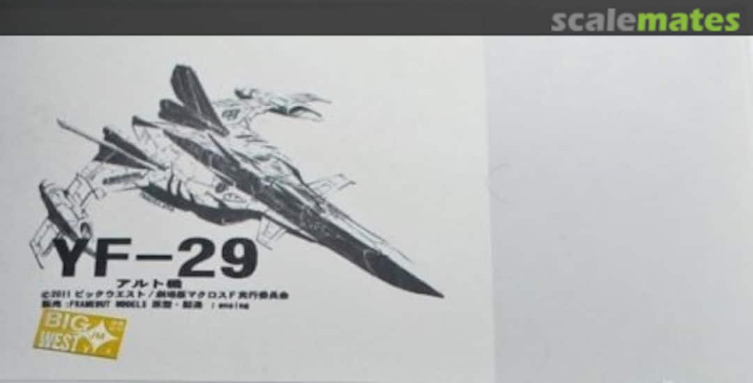 Boxart YF-29 1 Frameout Models Boxart YF-29 1 Frameout Models