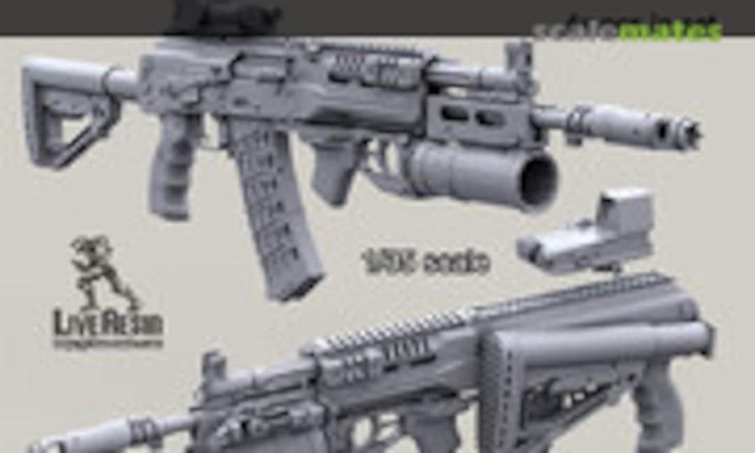 1:35 AK-12 modern Russian 5.45mm assault rifle (Live Resin LRE-35360)