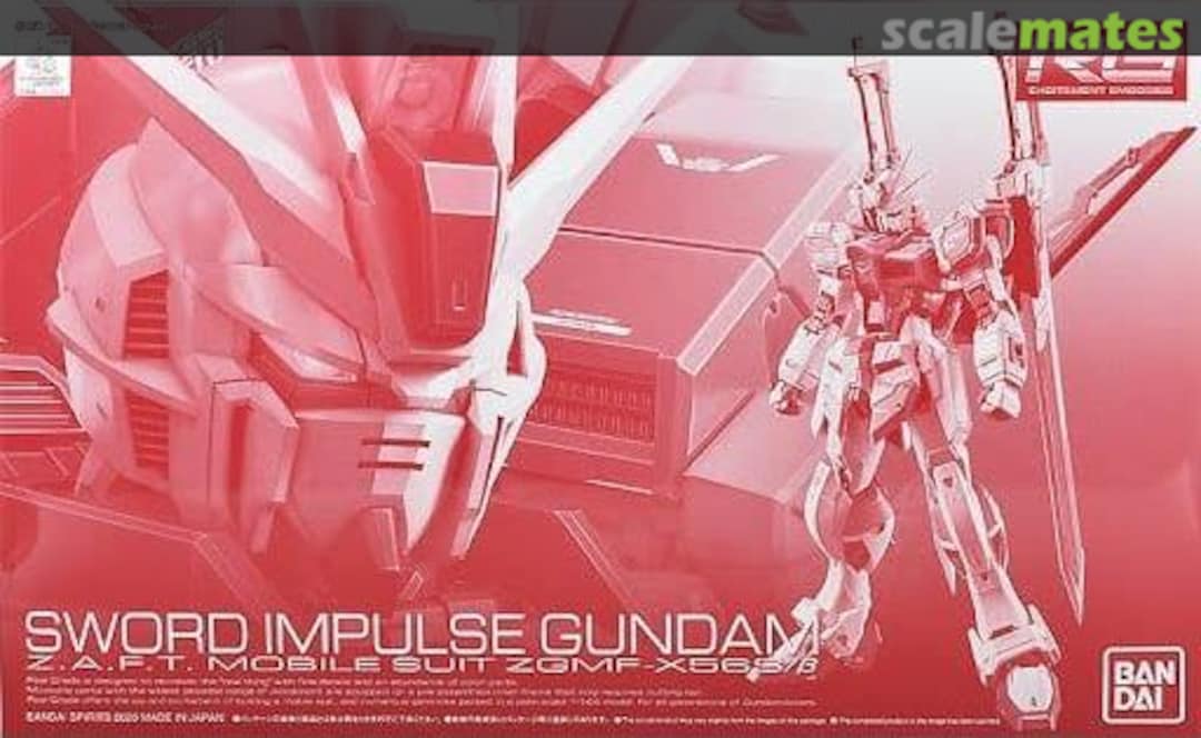 Boxart ZGMF-X56S/β Sword Impulse Gundam 5061034 Bandai Spirits