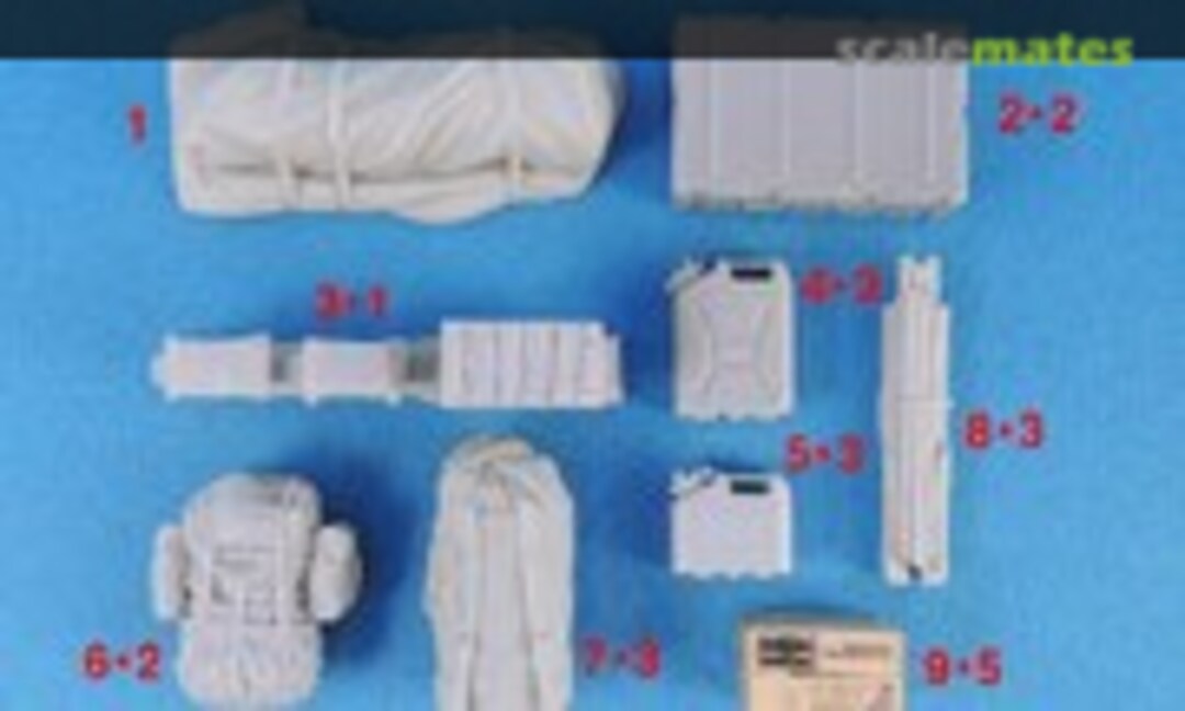 1:35 US AFV Stowage set S1 (Modern) (Legend Productions LF1418) LF1418