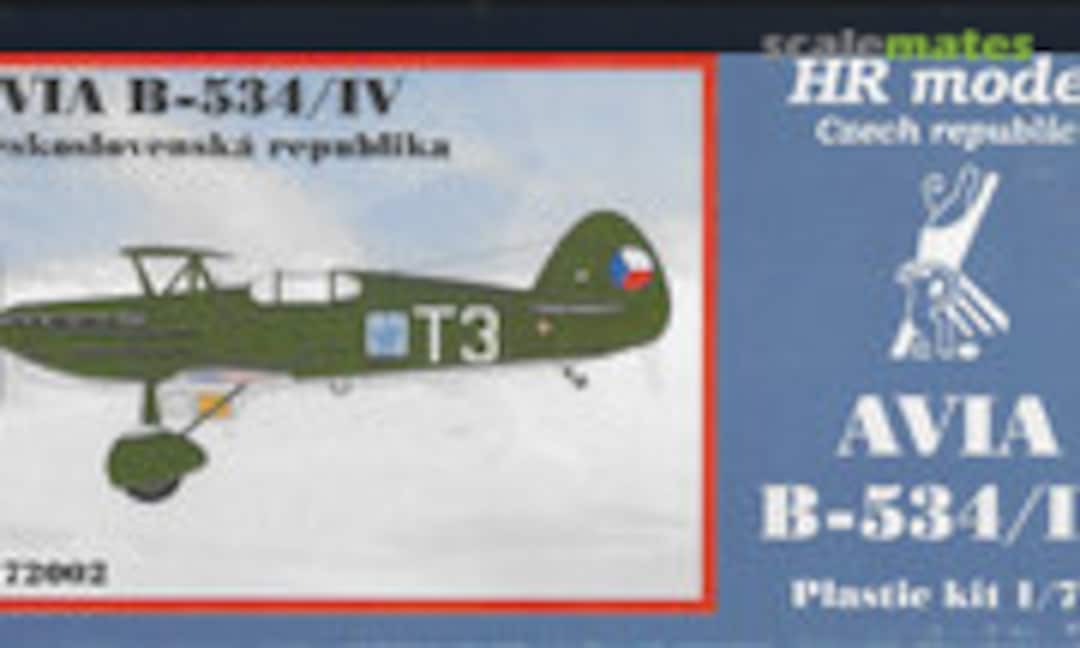 1:72 Avia B-534/IV (HR Model P72002)