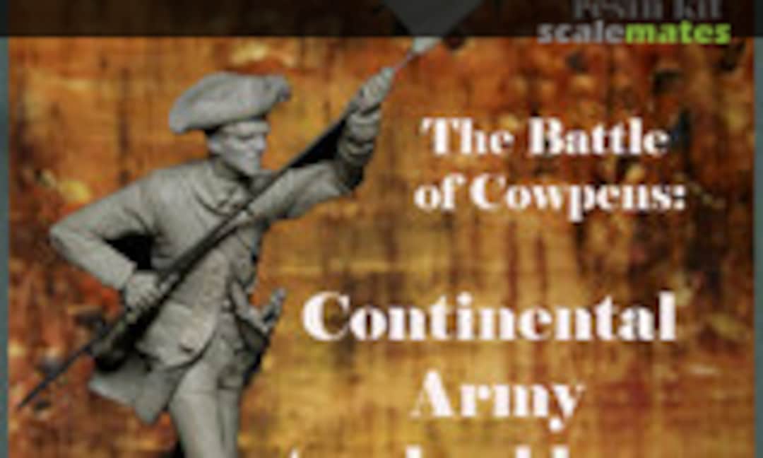 75mm Battle of Cowpens: Continental Army standard bearer (Legion Miniatures LMAm75-020) LMAm75-020