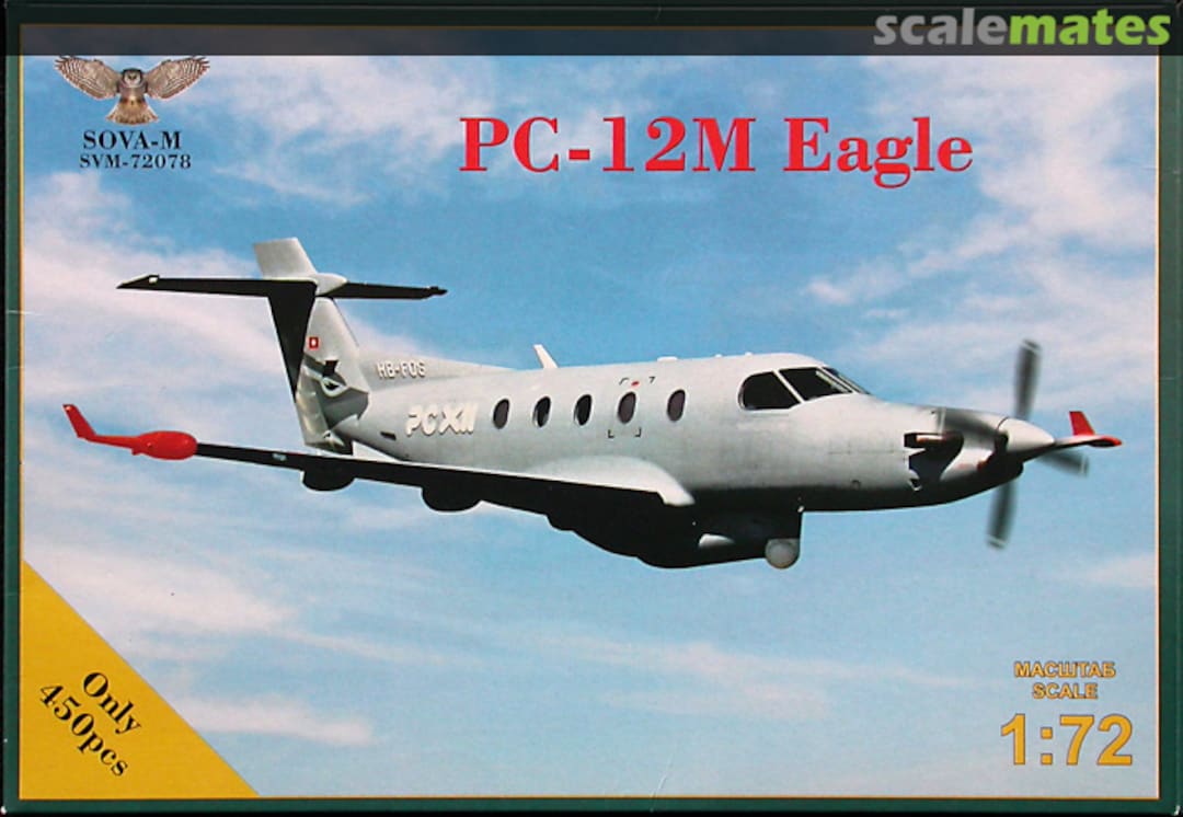 Boxart PC-12M Eagle SVM-72078 SOVA-M Boxart PC-12M Eagle SVM-72078 SOVA-M