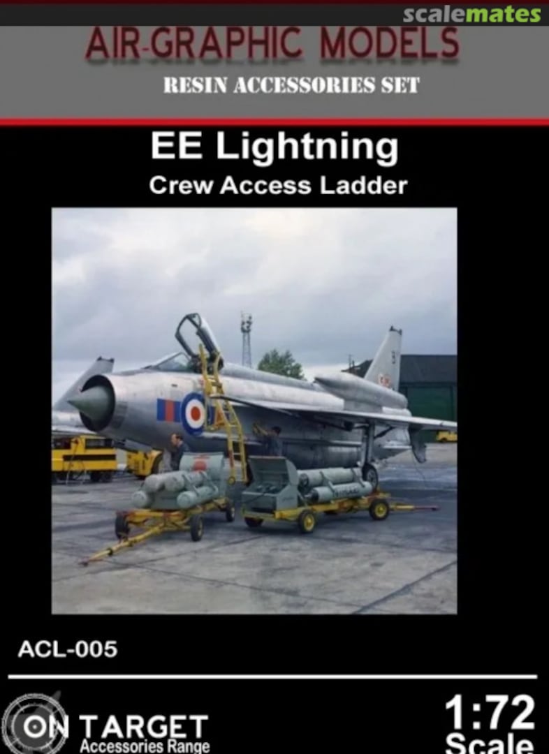 Boxart EE Lightning Crew Ladder ACL-005 Air-Graphics Models Boxart EE Lightning Crew Ladder ACL-005 Air-Graphics Models